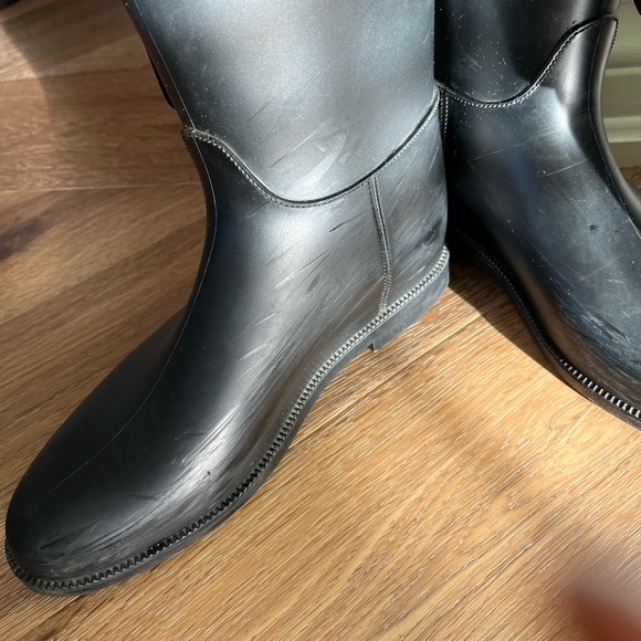 Authentic Burberry rubber rain boots - Picture 6 of 9
